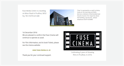 Desktop Screenshot of fusemc.co.uk